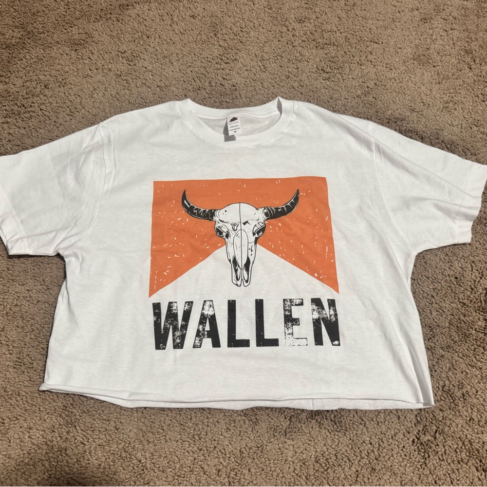 Morgan Wallen Crop T Shirt